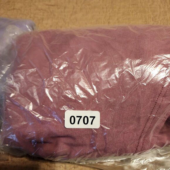 Old Navy sz XL Live in French Terry Hooded Dress Mauve - Picture 12 of 12